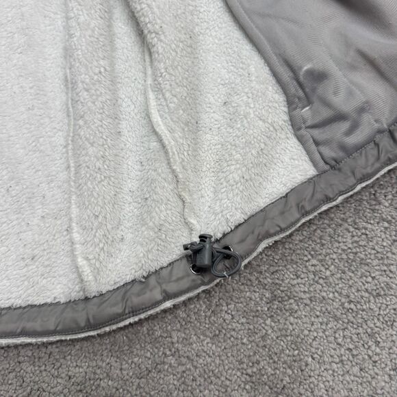 The North Face Osito Fleece Jacket Womens Small White Full Zip Pocket Outdoor - Picture 7 of 16